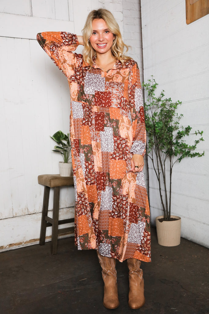 A Homestead Beauty Patchwork Dress