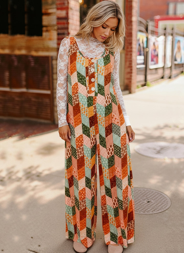 A Cozy Quilt Jumpsuit